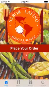 El Sabor Latino Restaurant screenshot #2 for iPhone