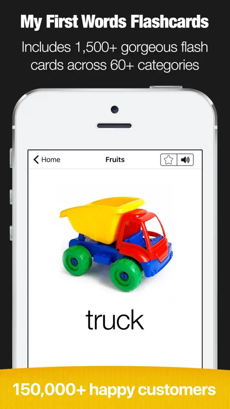 My First 1,000 Words - Flashcards and Kids Games screenshot 1 of 5