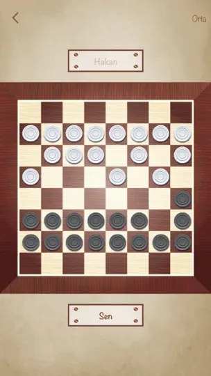 Dama - Turkish Checkers iPhone Ekran Görüntüsü 2