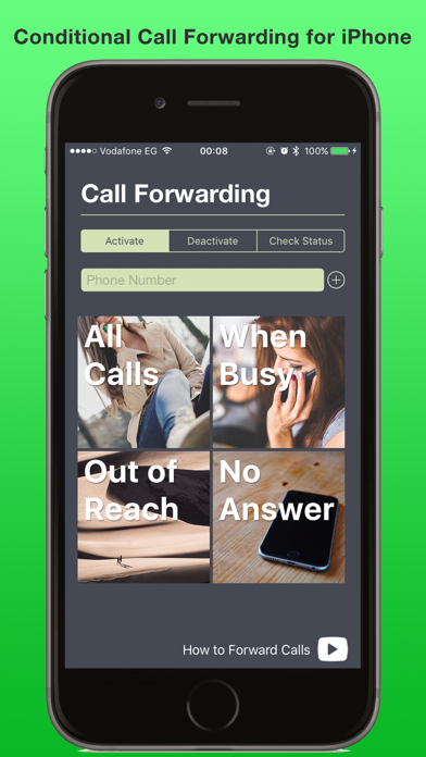 Screenshot #1 pour Call Forwarding