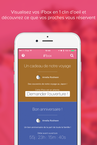 iFbox, envoyez vos messages dans le futur. screenshot 3