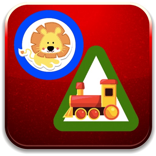 Toddler kids learning with shapes & colors games iOS App