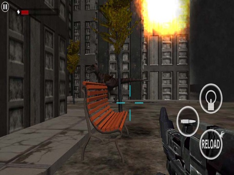 Screenshot #4 pour City Dino Attack 3D