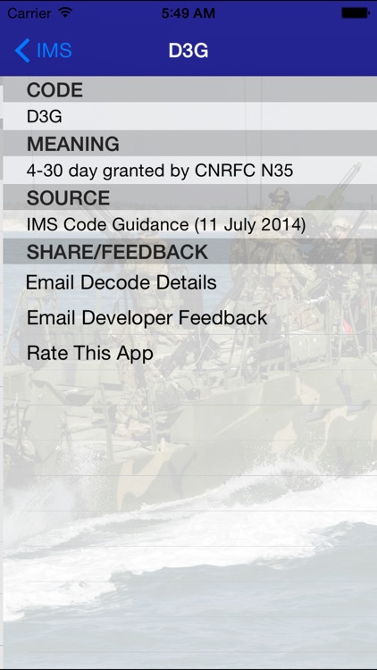 Decoder for US Navy