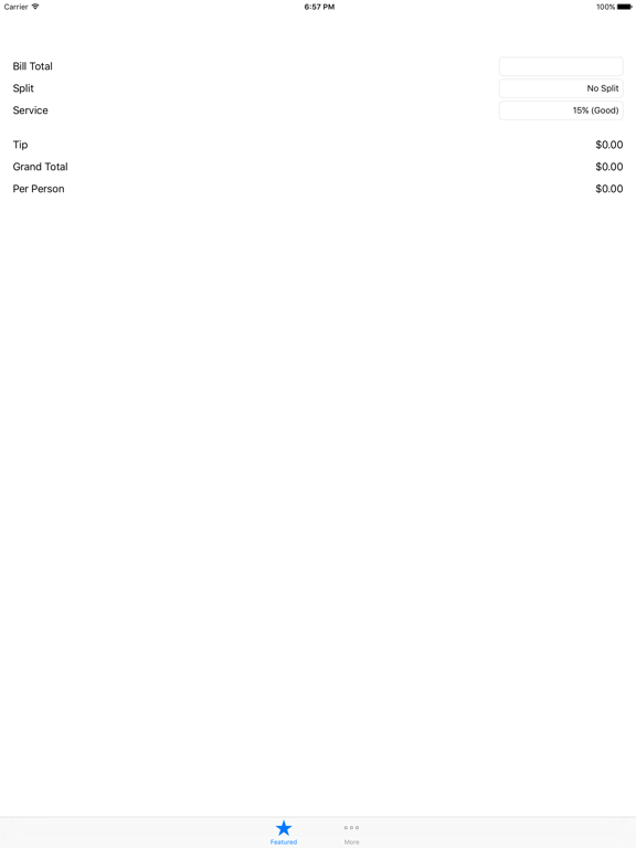 Screenshot #4 pour Tip Calculator - Simple Way To Calculate Tips