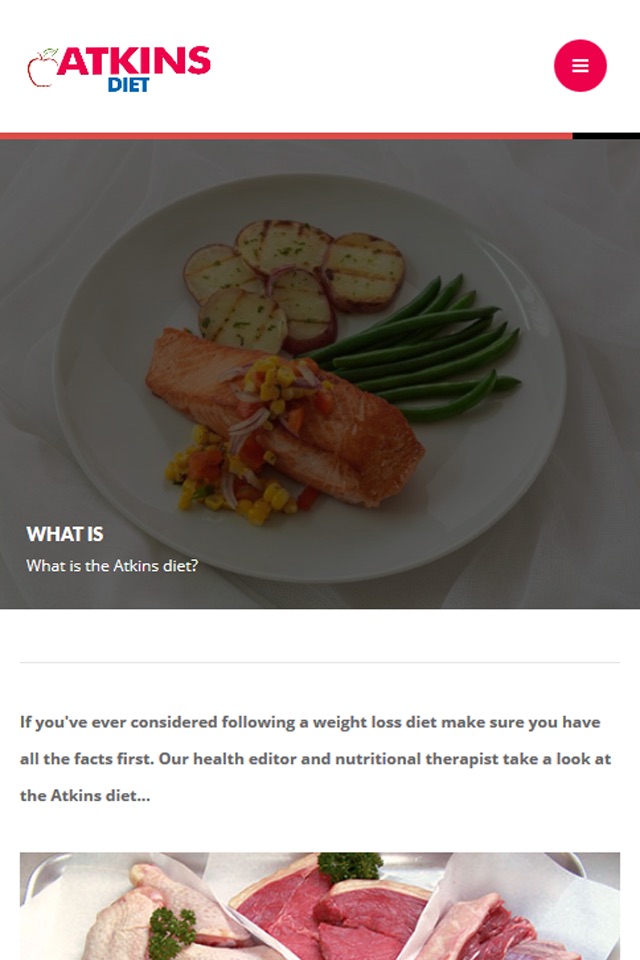 Recipes and Guide for Atkins Diet screenshot 2