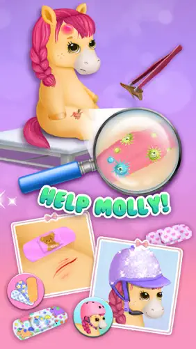 Pony Sisters Pet Hospital - No Ads screenshot 3