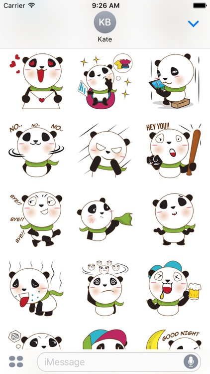 BaoBei the cute and energetic panda