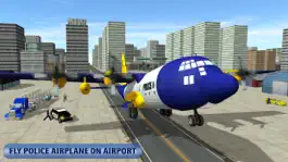 Game screenshot Police Airplane Dog Transport apk