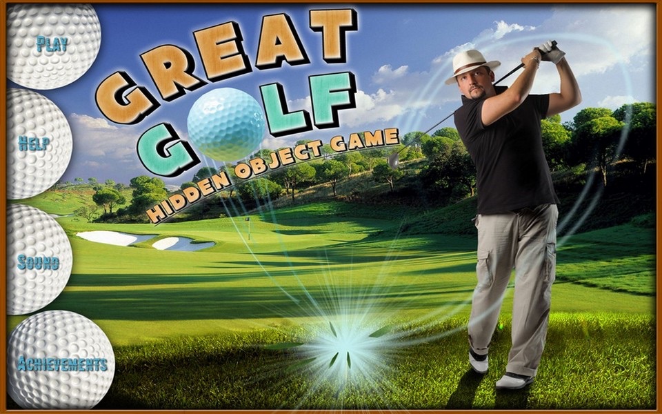 Great Golf Hidden Object Game screenshot 2