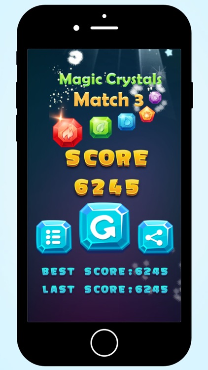 Magic Crystals match 3 screenshot-3