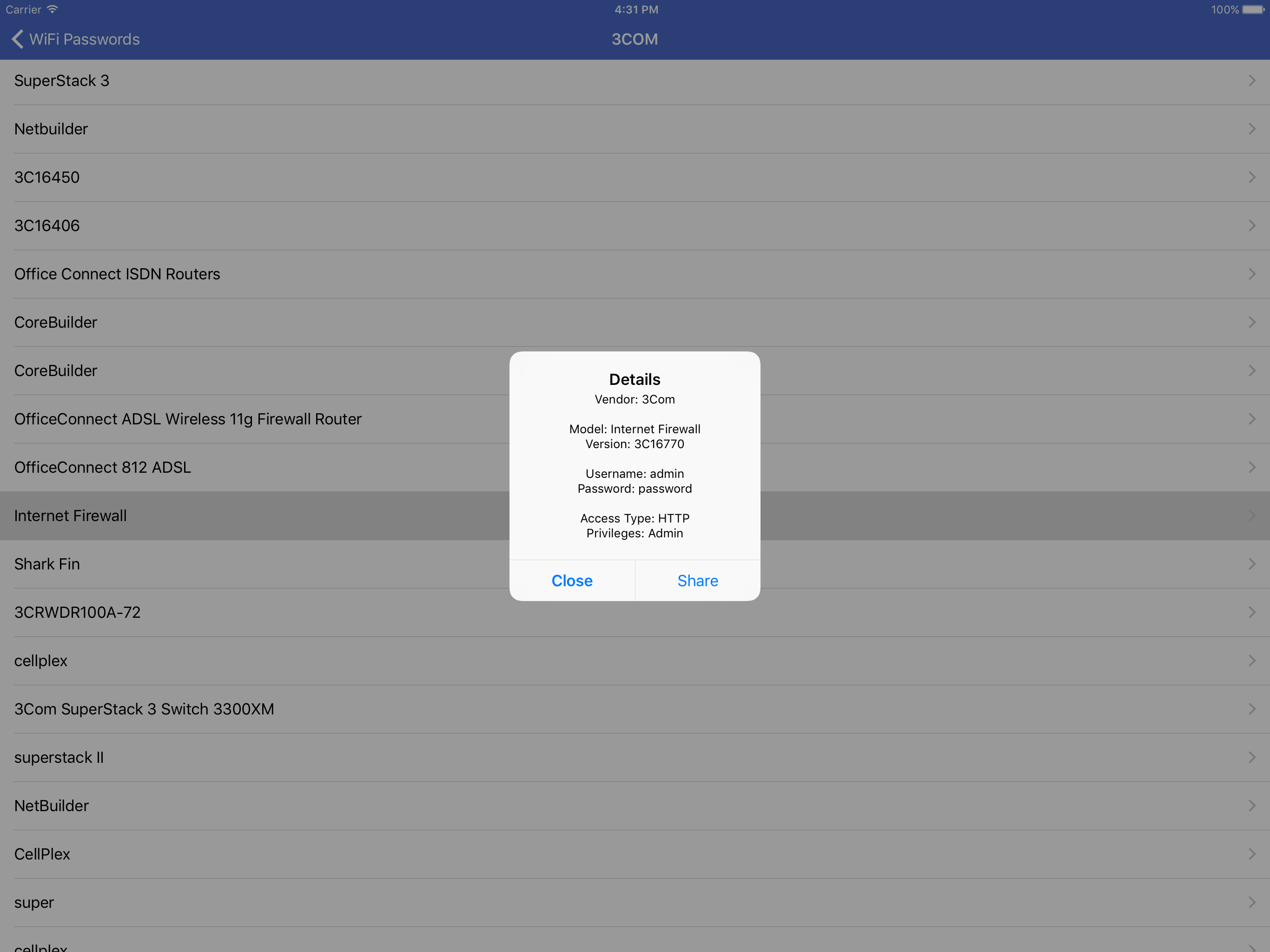 WiFi Password Finder & Viewer