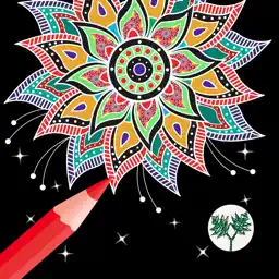 Enchanted Forest Art Class- Coloring Book for Adults app icon
