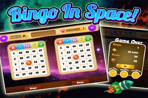 Big Bang Bingo - Galactic Jackpot And Multiple Daubs With Vegas Odds screenshot 2