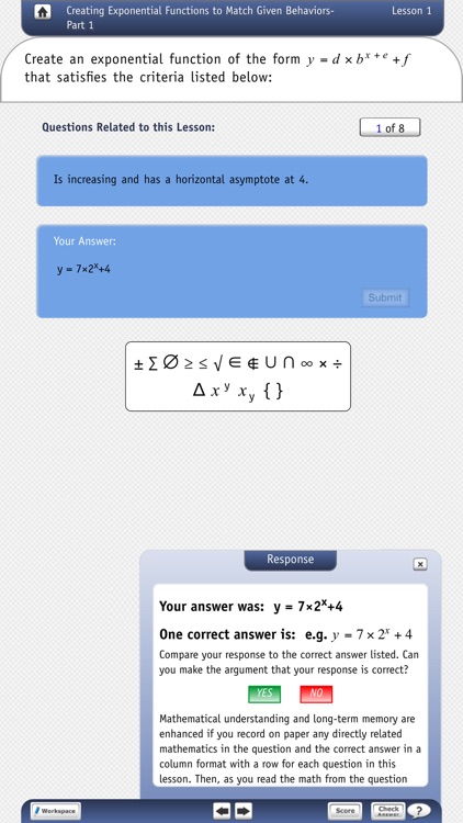 Explore Exponential Functions screenshot-3