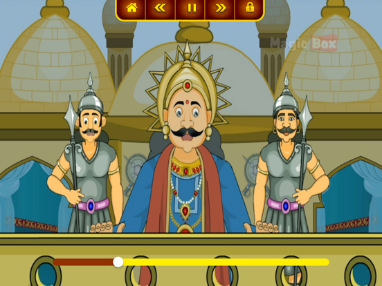 Tenali Raman Stories iPad screenshot