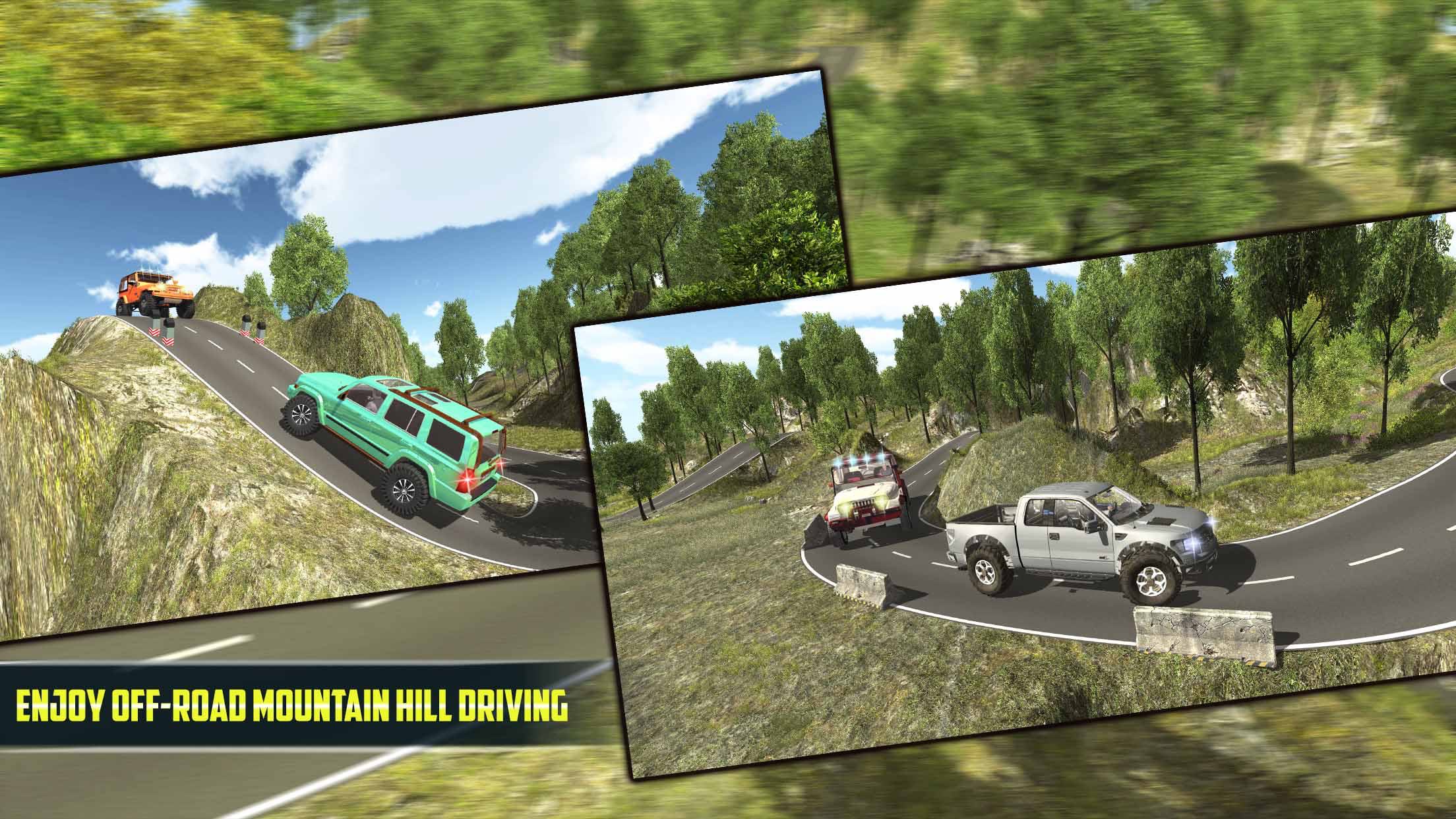 4X4 Offroad Jeep Mountain Hill screenshot 4
