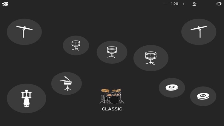 Simple Drum Set - Best Virtual Drum Pad Kit with Real Metronome for iPhone iPad