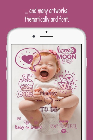 Baby Memories - Pregnancy & Baby milestone photos screenshot 4