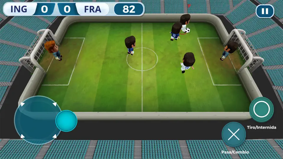 Captura de pantalla de Tap Soccer Partido De Fútbol en iPhone 4