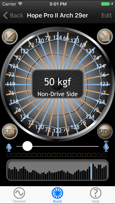 Spoke Tension Gauge Screenshot