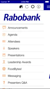 Rabobank Wholesale Banking screenshot #2 for iPhone