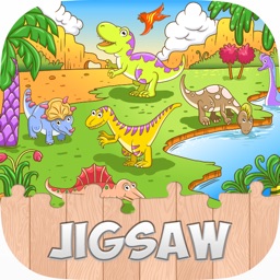 Dinosaur Jigsaw Puzzle Dino pour les tout-petits
