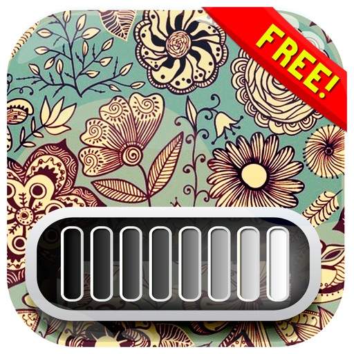 Frame Lock Screen for Vintage Photo Maker Overlays