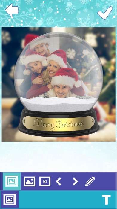 Screenshot #3 pour Noël Effet Pip - image dans l'image editeur