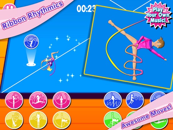 Elite Gymnastics Events Games iPad app afbeelding 3