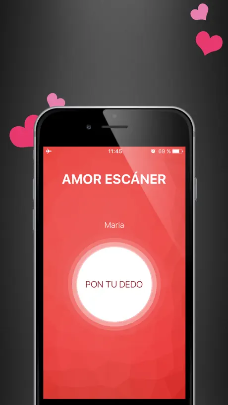 Fingerprint Love Calculator - Escáner del amor