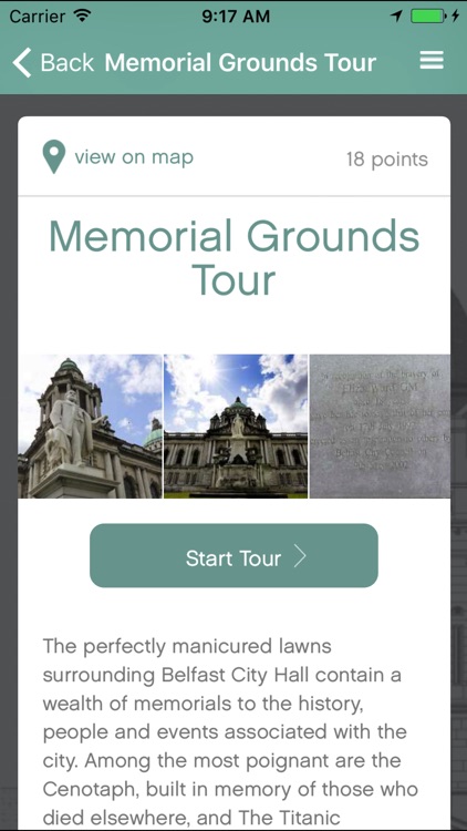 Belfast City Hall Visitor App