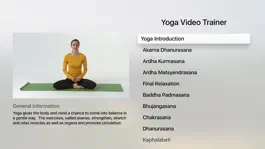 Game screenshot Yoga Video Trainer TV mod apk