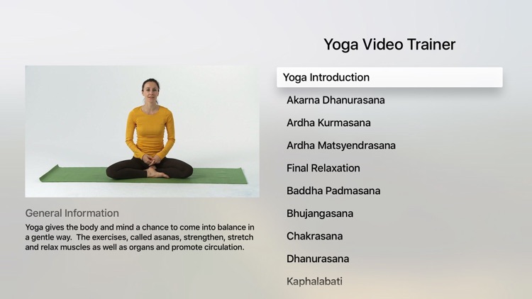 Yoga Video Trainer TV