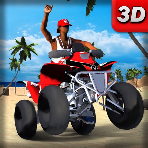 Beach Bike Offroad Race 3D -  Extreme Stunt Driving & Superbike Game iOS App