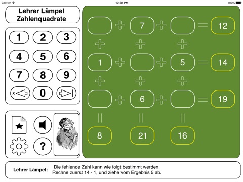 Lehrer Lämpel: Digit Squares screenshot 2