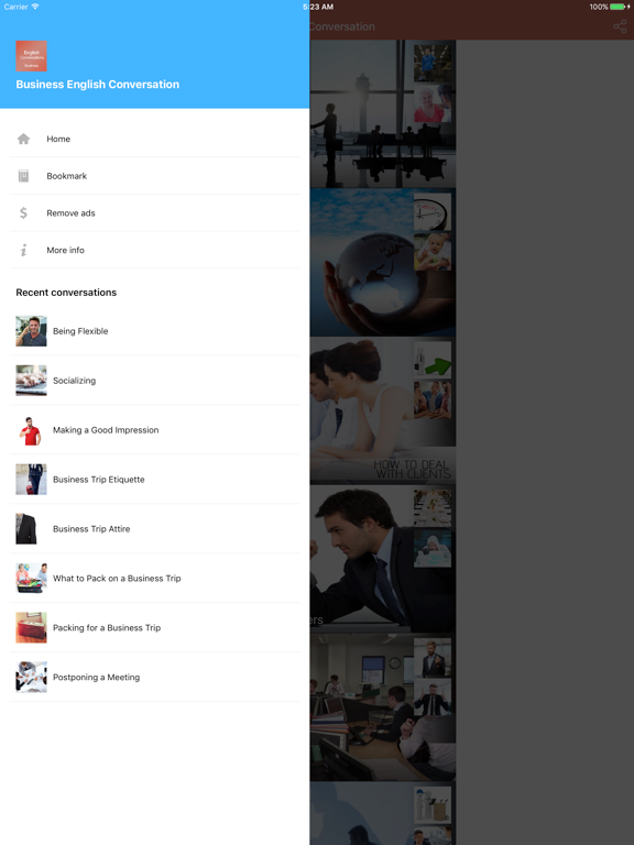 Screenshot #6 pour Business English Conversation: Listening Speaking