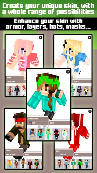 Skins for Minecraft PE & PCのおすすめ画像2