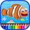 Sea Animals Coloring Book For Kids Toddlers