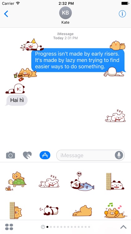 Being Lazy - Fx Sticker