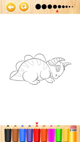 Game screenshot Dinosaur Planet Coloring Book Pages Kids & Adults hack