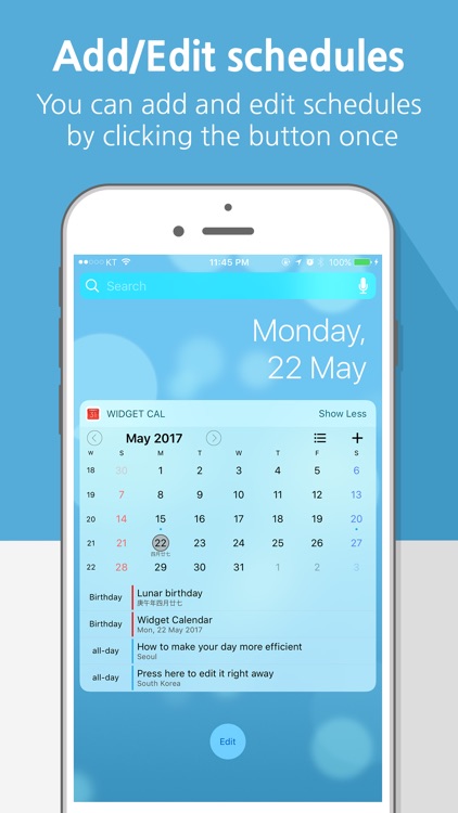 Widget Calendar : Easy&Simple screenshot-0