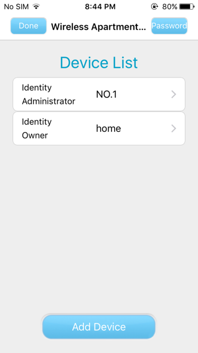 Screenshot #1 pour Wireless Apartment Intercom System