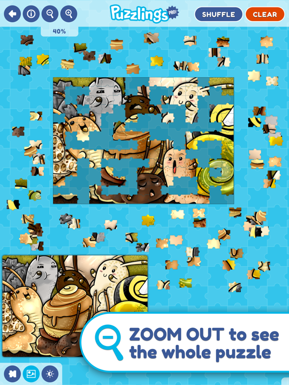 Screenshot #3 for Puzzlings Jigsaw Puzzles
