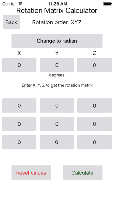 Screenshot #2 pour RotationMatrix