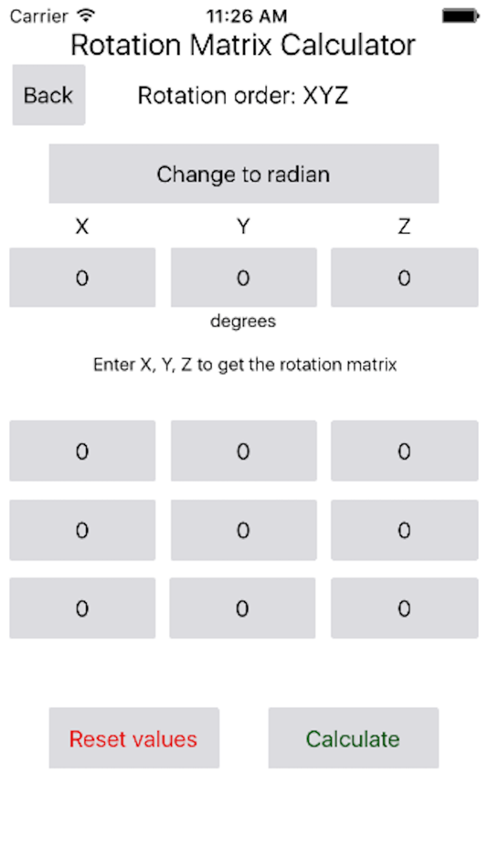 #2. RotationMatrix (iOS) 由: Gergely Nagy
