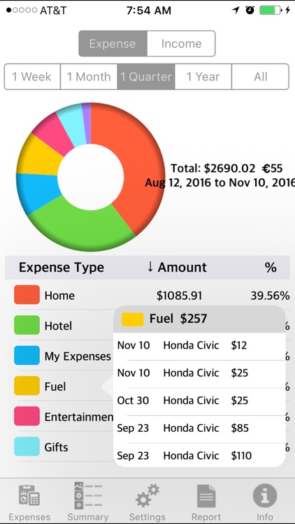 Expense Income Recorder Flexi