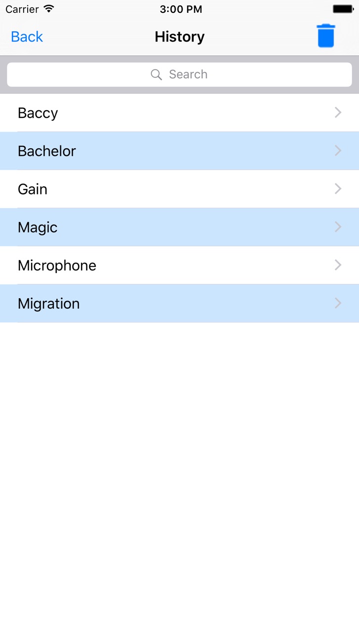 iPhone screenshot
