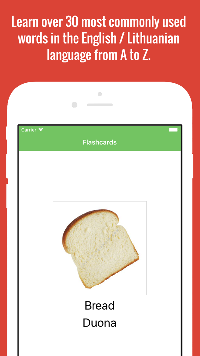 Lithuanian Flashcards with Pictures Lite