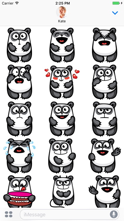 Fun Panda - Stickers for iMessage